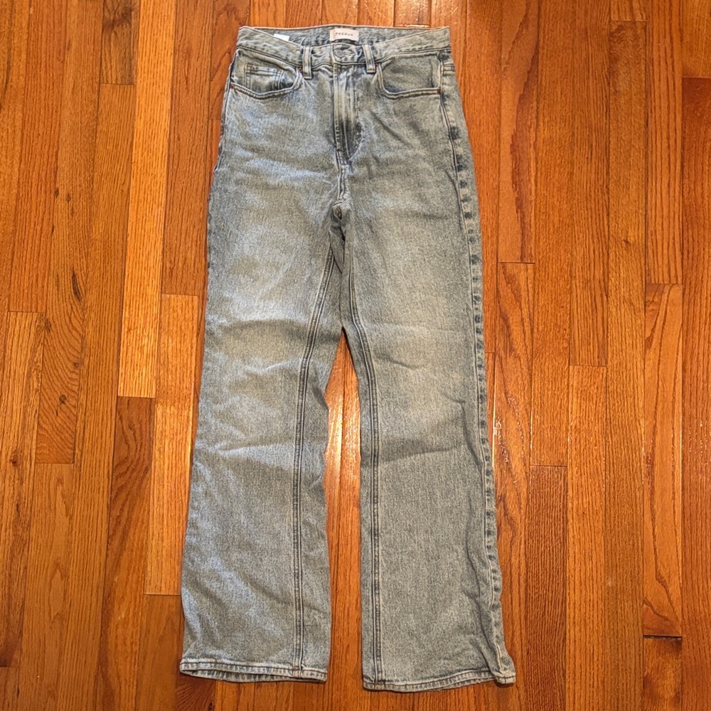 PacSun Stone Gray Wide Leg Jeans